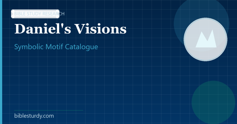 Daniel's Visions and Dreams: Symbolic Motif Catalogue and Recurrence Map